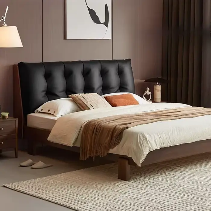 Lits uniques Vintage rangement en bois lit français pleine taille boîte De rembourrage cadre Cama De Lujo Para dortoir meubles De chambre