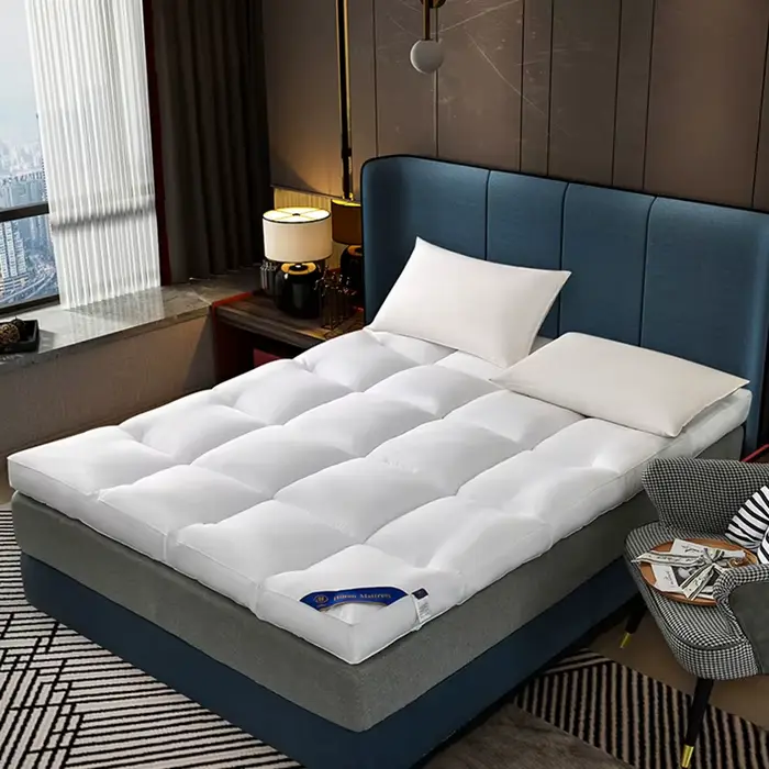 Matelas d'hôtel doux de qualité cinq étoiles, épais en laine de coton, pour la maison, pour dortoir 