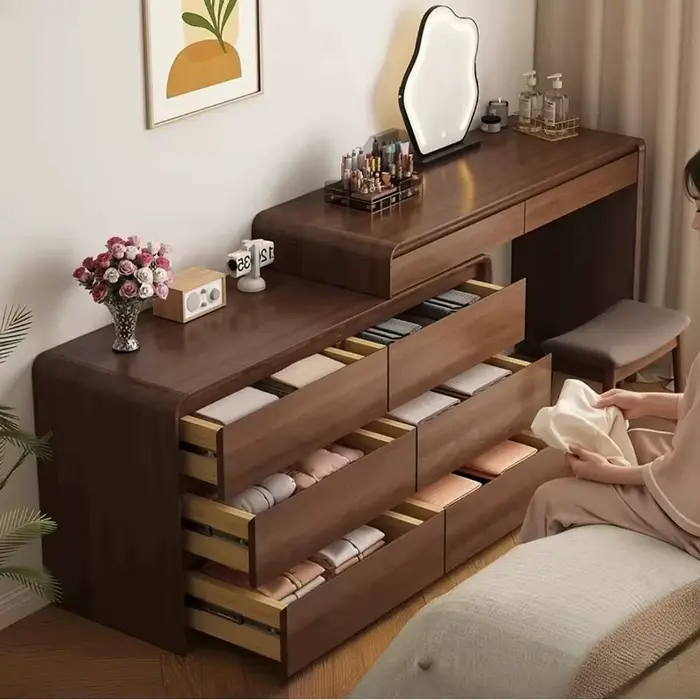 Table de toilette de luxe pour chambre à coucher
