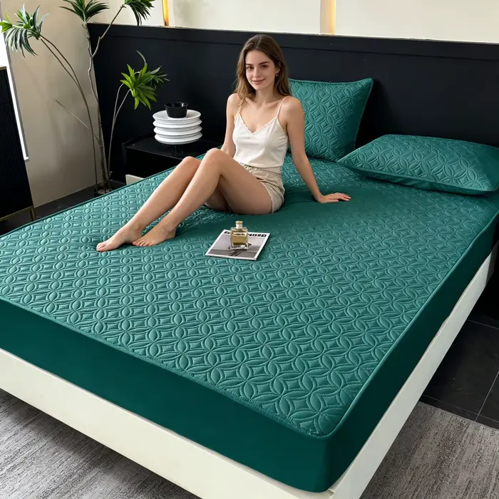 1 drap-housse luxueux, ultra-doux