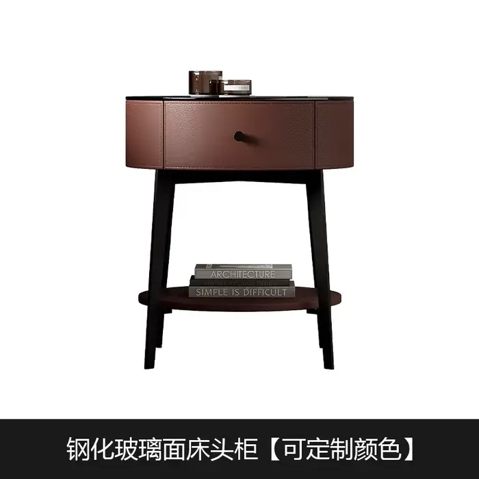 Table De chevet moderne Premium, rangement De luxe, tendance, tiroir nordique, meubles De dortoir