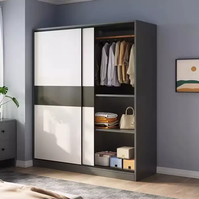 Armoires de rangement de luxe avec portes étagées