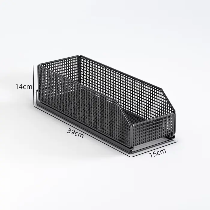 Meuble de rangement à tiroirs avec étagère coulissante, meuble étroit, meuble profond, panier de ran