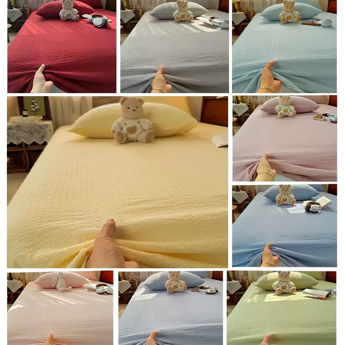 Drap plat pour lit Queen Size