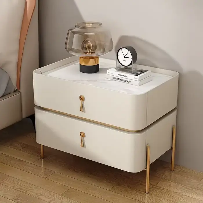 MELNordic-Table de oral et de Luxe, Meuble de Chambre à Coucher, Design Moderne et Esthétique
