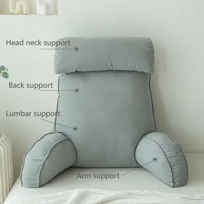 Oreiller de tête de lit Triangle