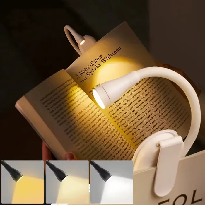 Lampe de lecture LED à clipser