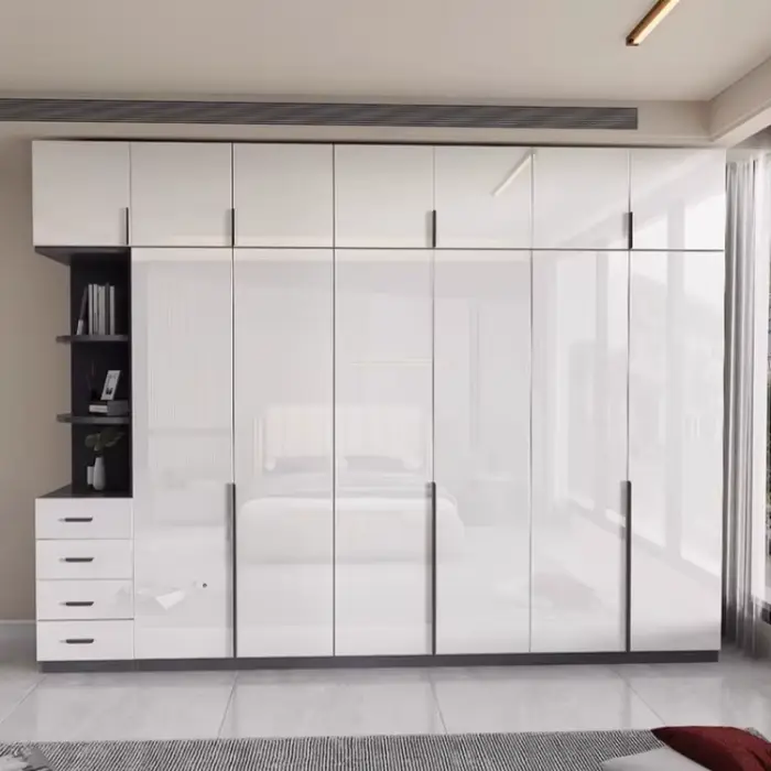 Esthétique minimaliste armoire étagère design sol élégant