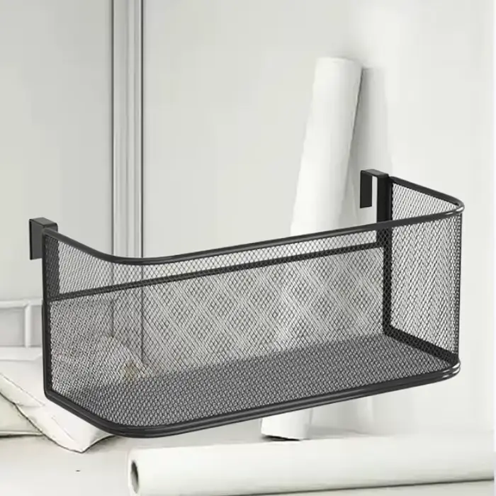 Panier de rangement suspendu pour chevet, gain de place, multifonctionnel, étagère métallique pour h