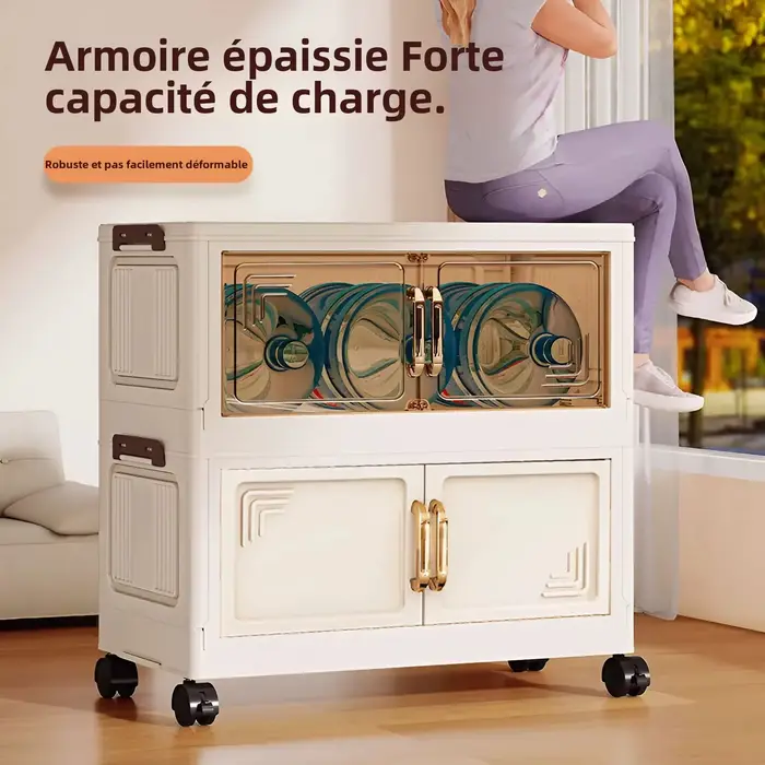 Armoire de rangement multifonction de 45/55/65cm de longueur