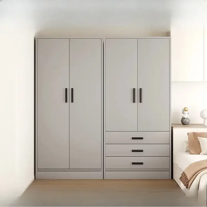 Armoire de Rangement Simple en Tissu pour Chambre d'Enfant