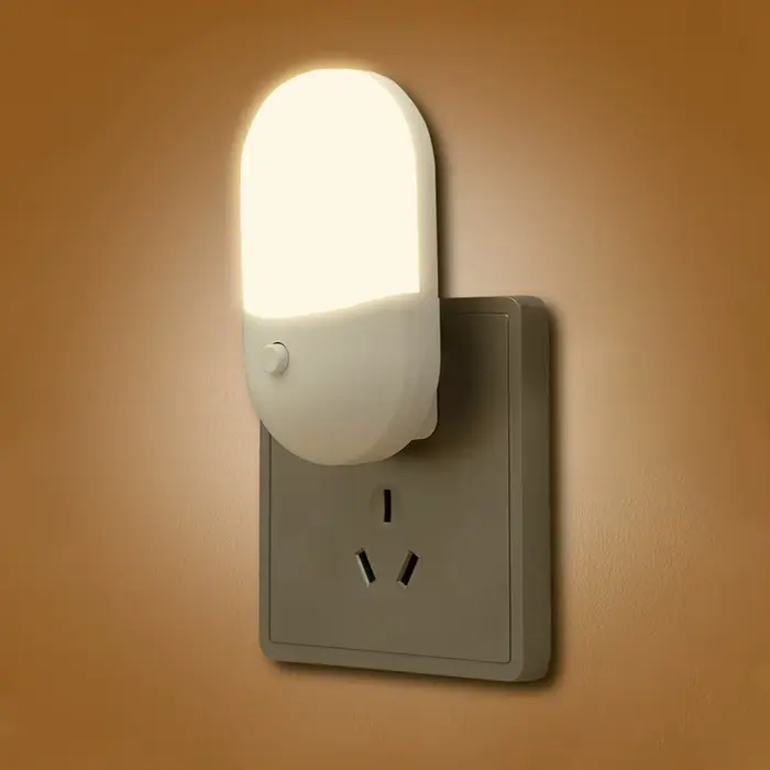 Veilleuse de oral et à LED avec Prise EU US, Luminaire Décoratif d'Nik, Idéal pour une Chambre à Cou