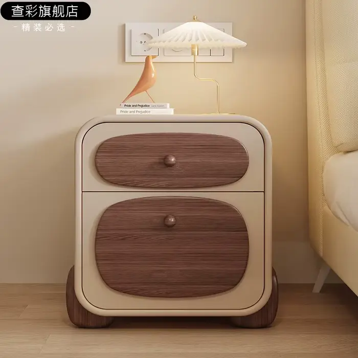 Tables de chevet européennes Kawaii avec tiroirs, tendance, élégantes, multifonctions, beauté Glam M